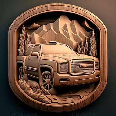 3D модель GMC Yukon (STL)